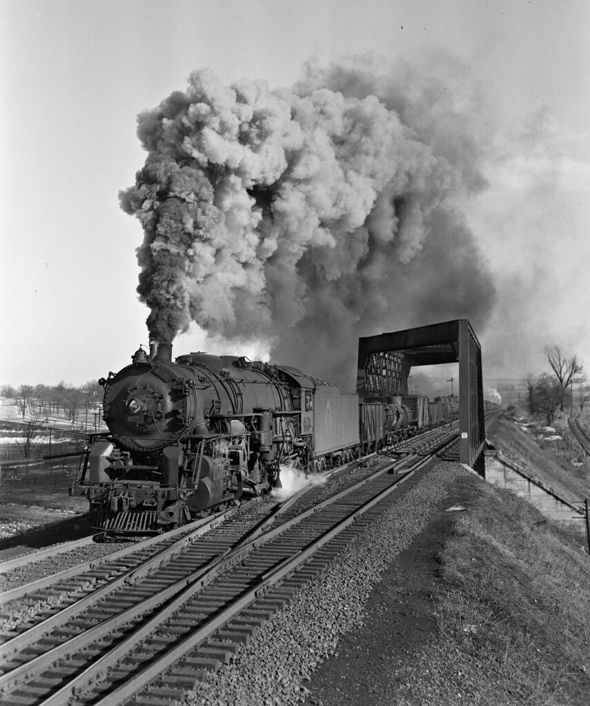 ERIE, Campbell Hall, New York, 1946 Erie Railroad 284 st… Flickr