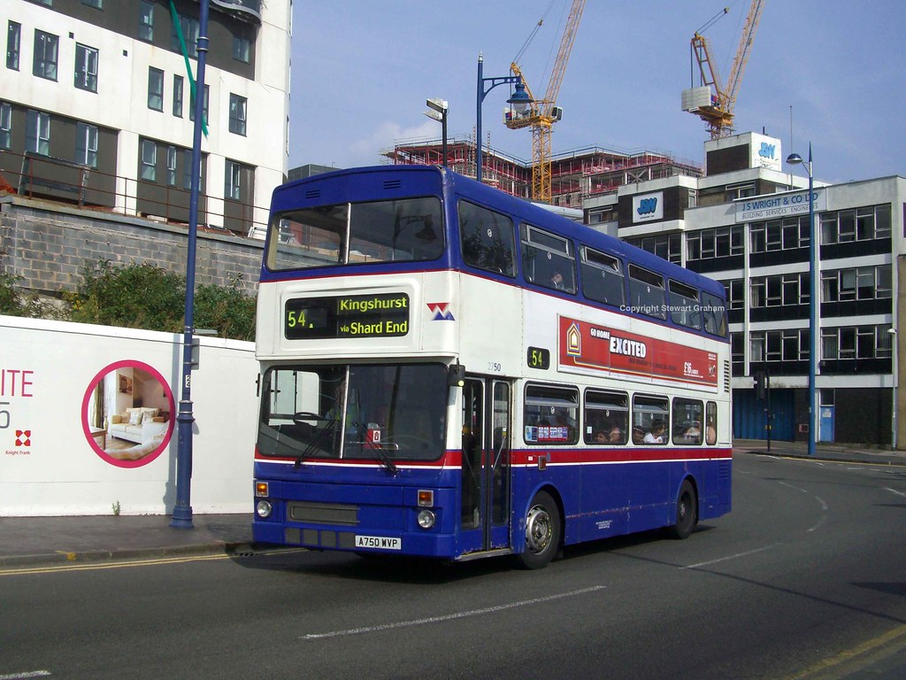 2750 Birmingham 2008 Lea Hall based Metrobus A750WVP passi… Flickr