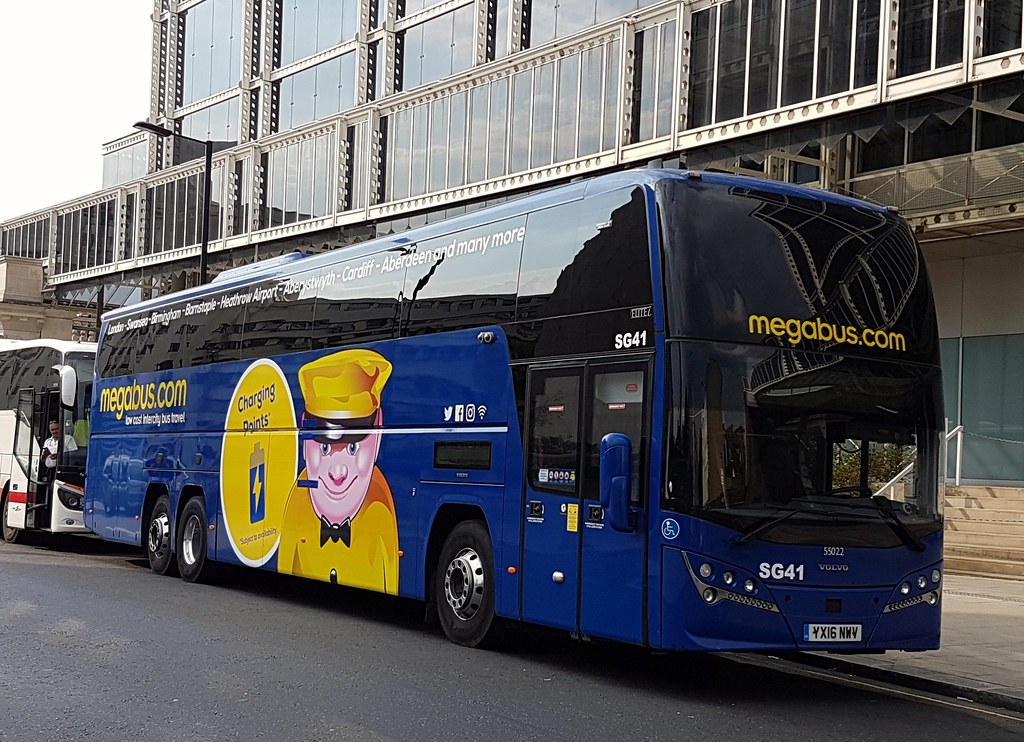 South Gloucestershire Bus & Coach (Megabus) YX16NWV (SG41)… Flickr