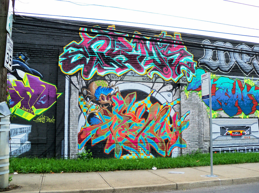 OH Columbus Mural 103 Graffiti mural in Columbus, Ohio. Flickr