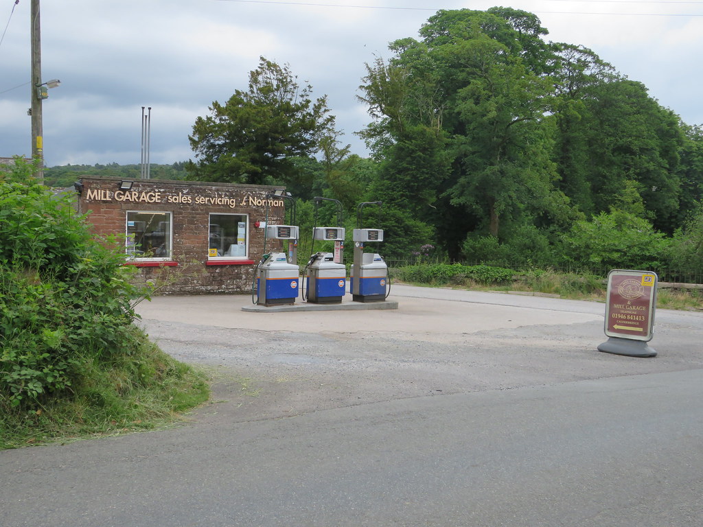 Gulf Mill Garage, Calder Bridge, Cumbria 1 This place is… Flickr