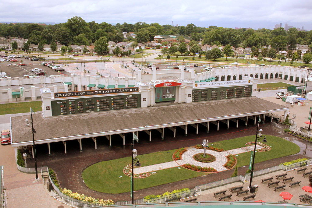 Churchill Downs Paddock a photo on Flickriver