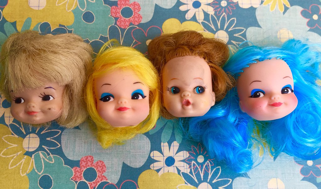 Girly Heads Remco 1966 Pip. Remco 1966 Finger Ding. My Toy… Flickr