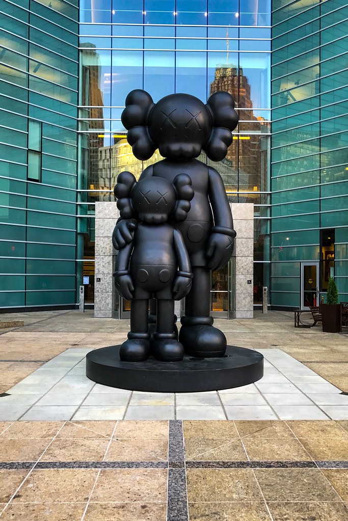 Detroit Sculpture The Waiting The Waiting by The Kaws … Flickr