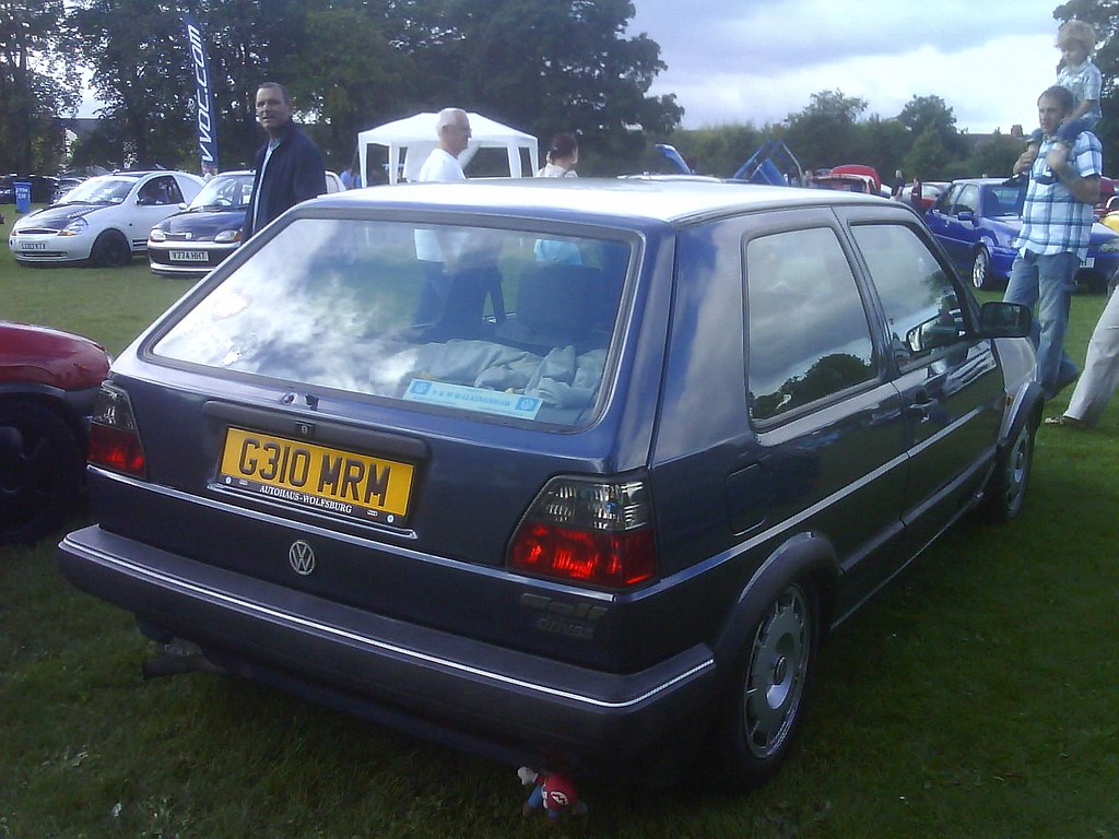 Hull '11 VW Golf G310 MRM 1989 Volkswagen Golf, rearr… Flickr