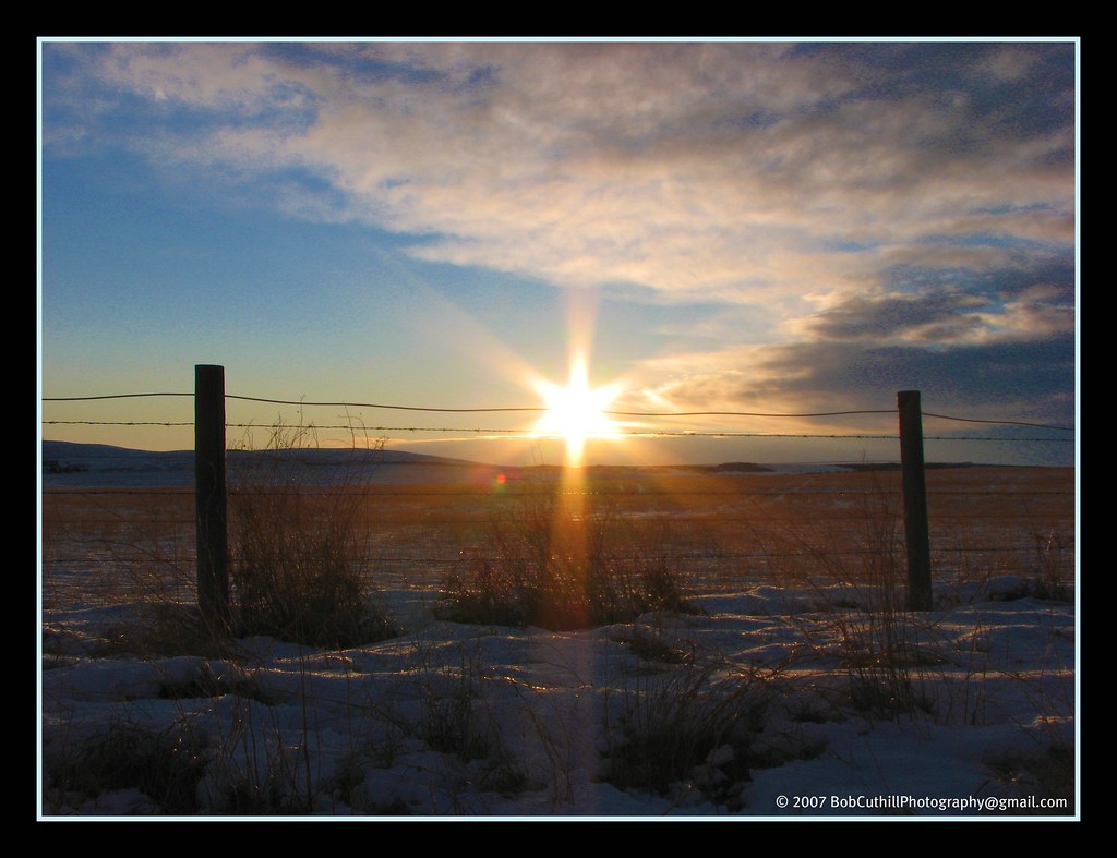 Alberta Sunrise Early winter morning in Alberta, Canada. _… Flickr