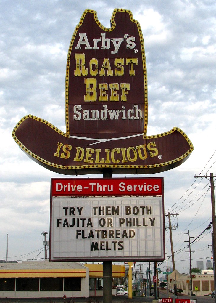 Arby's Roast Beef Tulsa, OK Jason B. Flickr