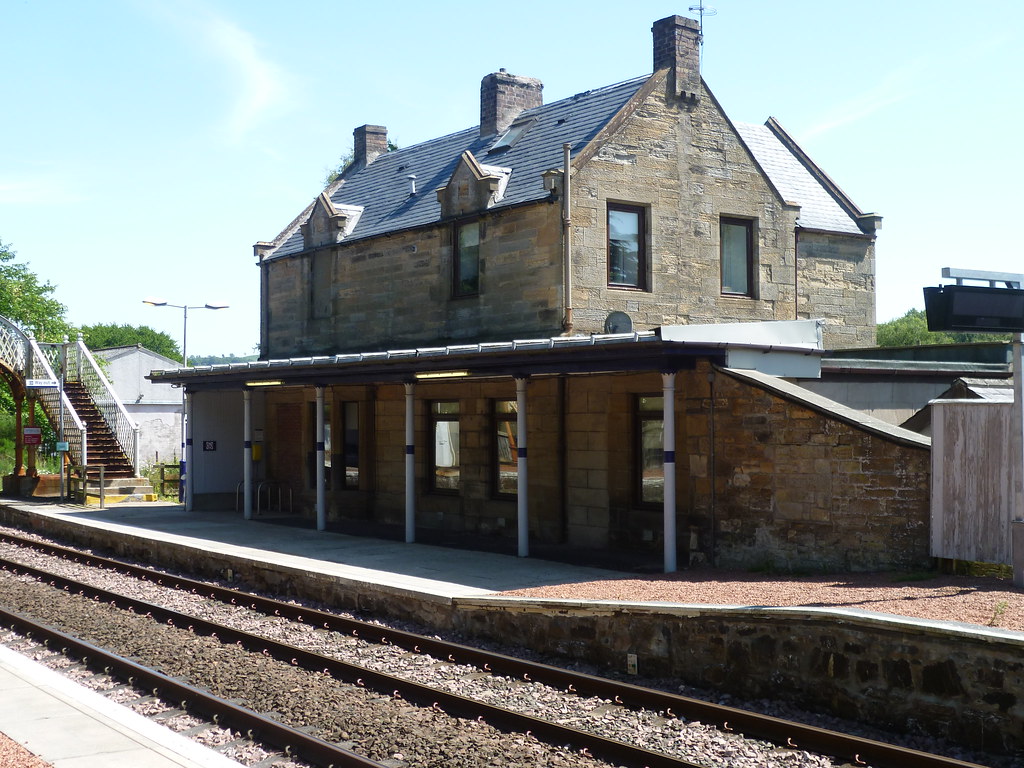 Station building at Springfield, Fife Station house now in… Flickr