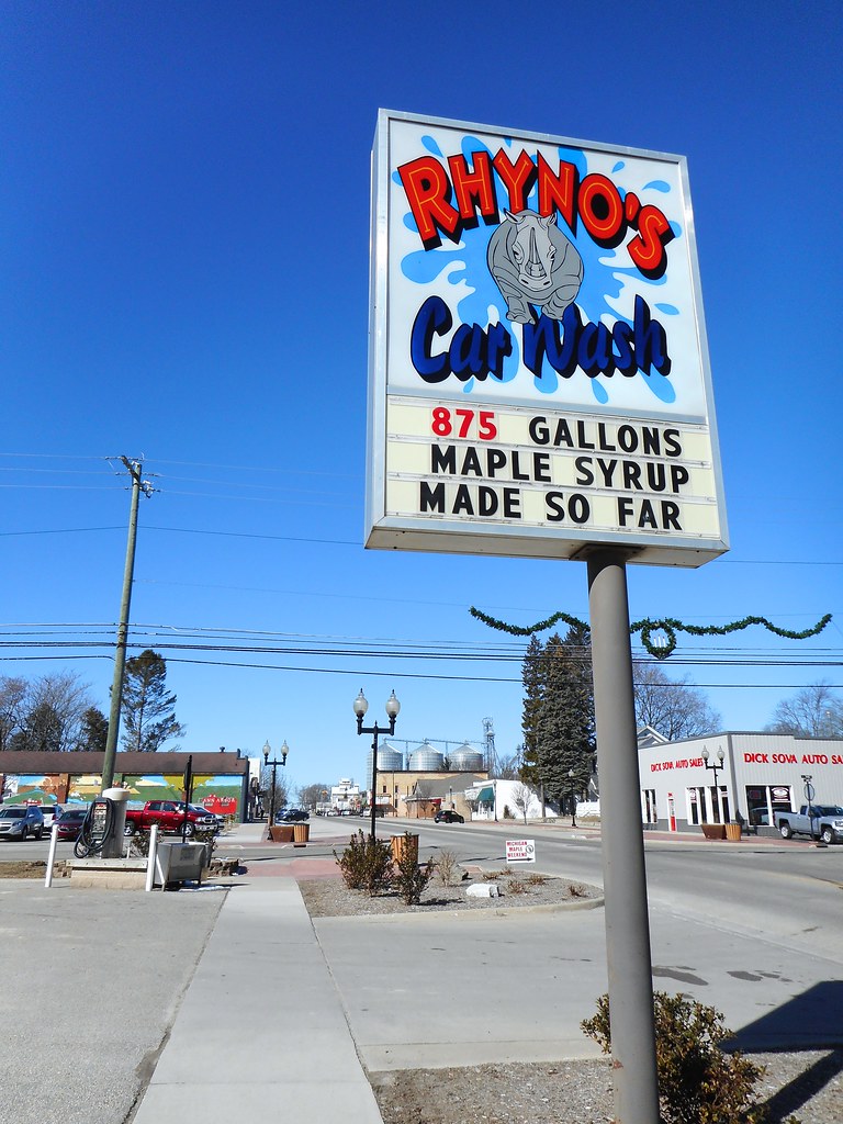Progress Report Rhyno's car wash in downtown Shepherd keep… Flickr