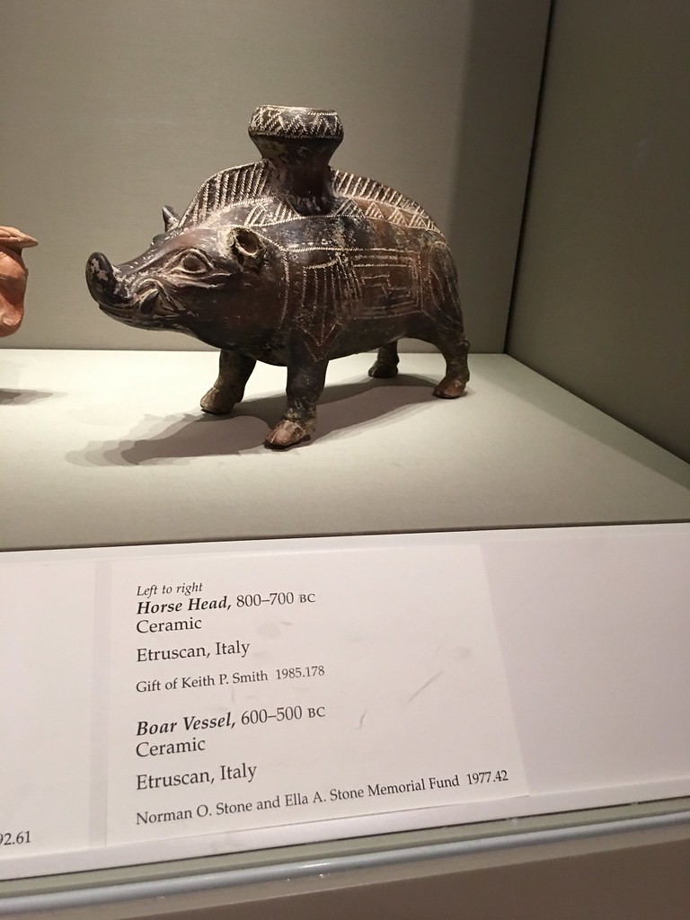 World famous Etruscan Boar Vessel Dan Century Flickr