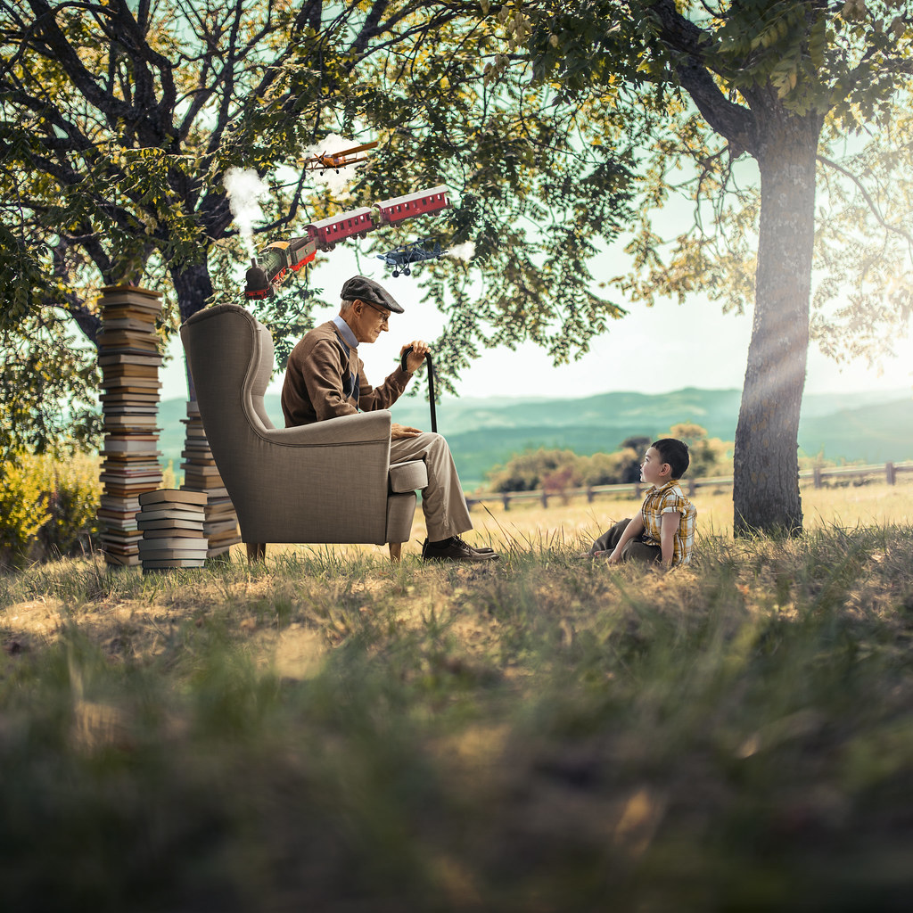 The fabulous stories of my grandpa www.vincentbourilhon.c… Flickr