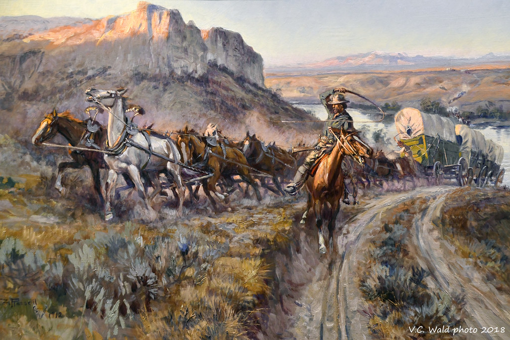 The Jerk Line, Charles M. Russell C.M. Russell Museum, Gre… Flickr