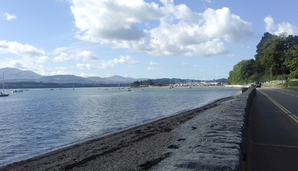 Beaumaris, Anglesey The road on the right is the A545 from… Flickr