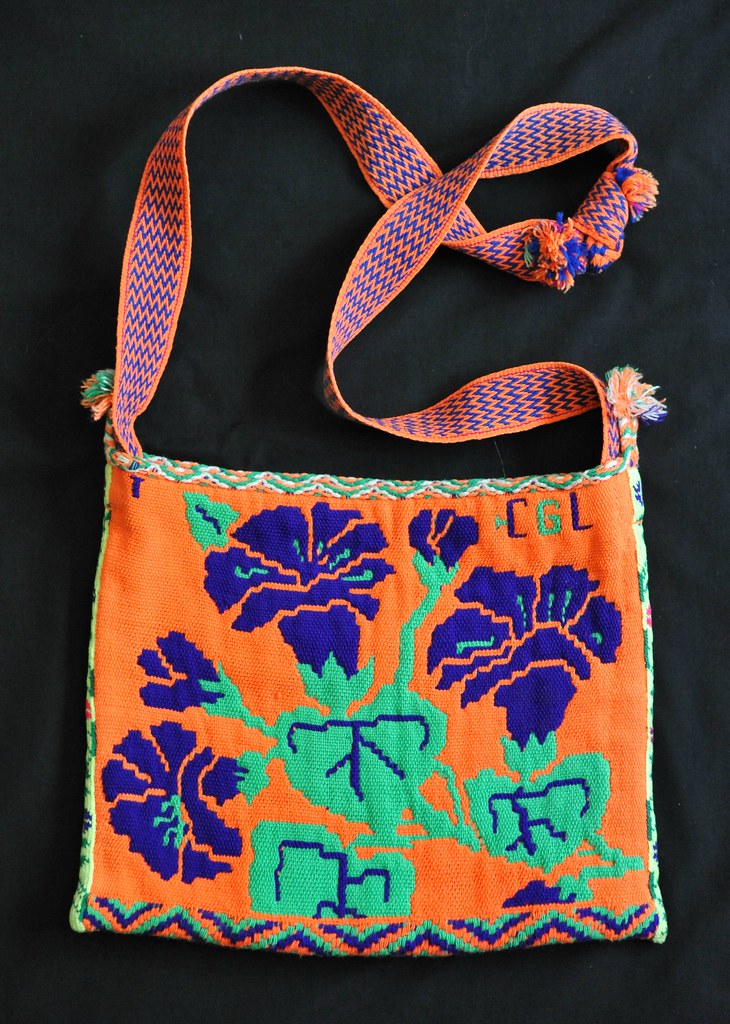 Morral Bag Cora Nayarit Mexico Textiles Colorful woven sho… Flickr