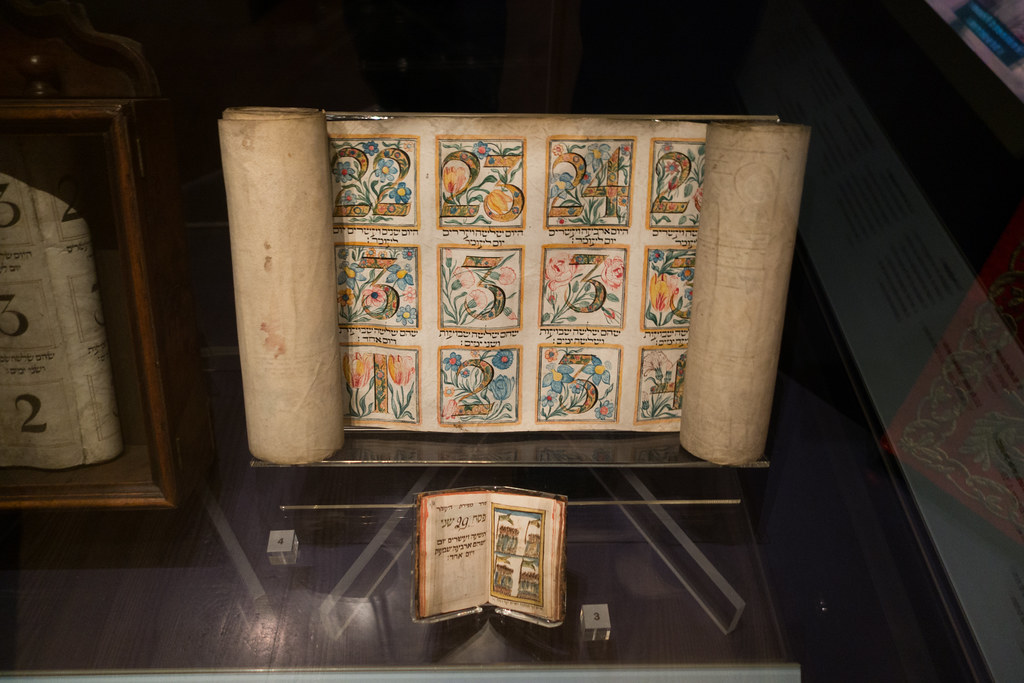 1802 Omer calendar Jewish Museum, London, 2017 Thomas Quine Flickr