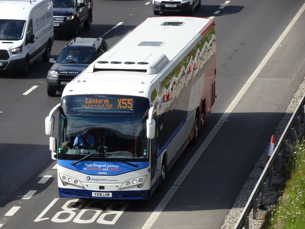 54502 YX18 LHM Stagecoach In Fife Express City Connect E… Flickr