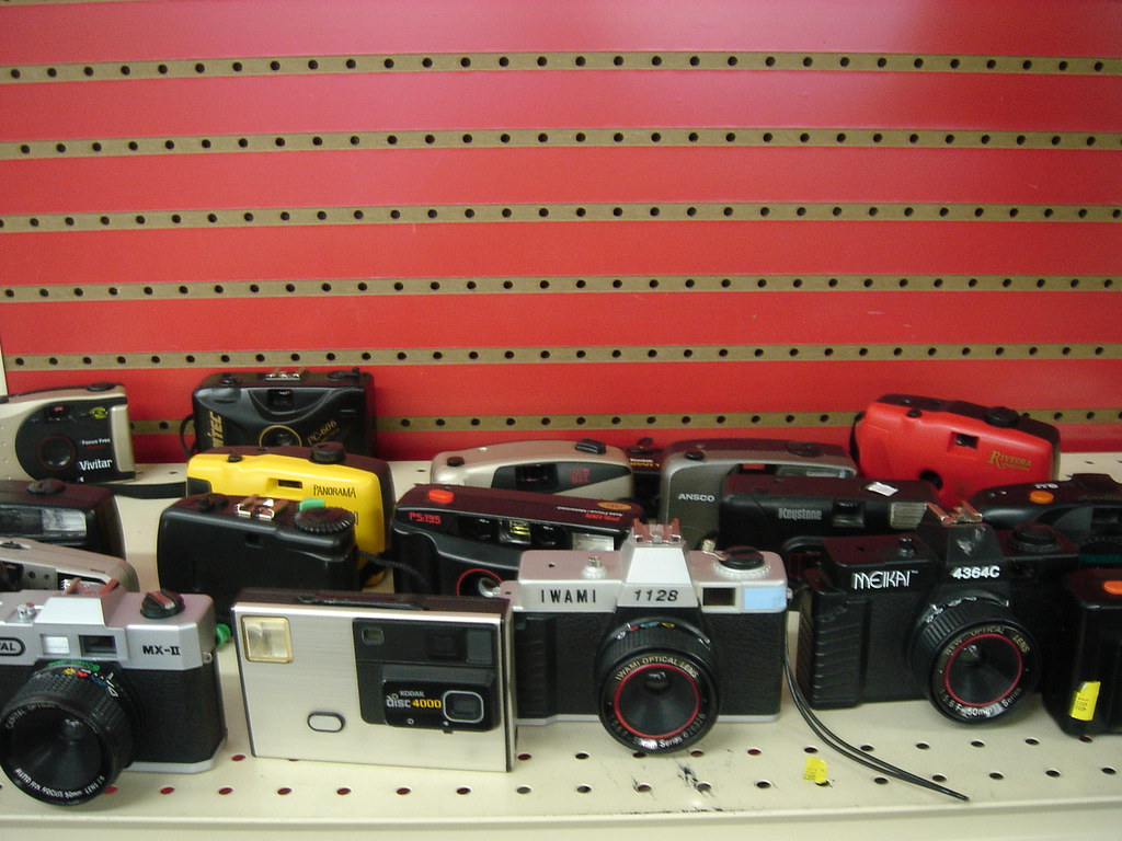 Salvation Army Camera Graveyard where cameras go to die. Flickr