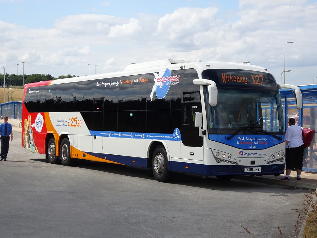 54510 YX18 LHW Stagecoach In Fife Express City Connect K… Flickr