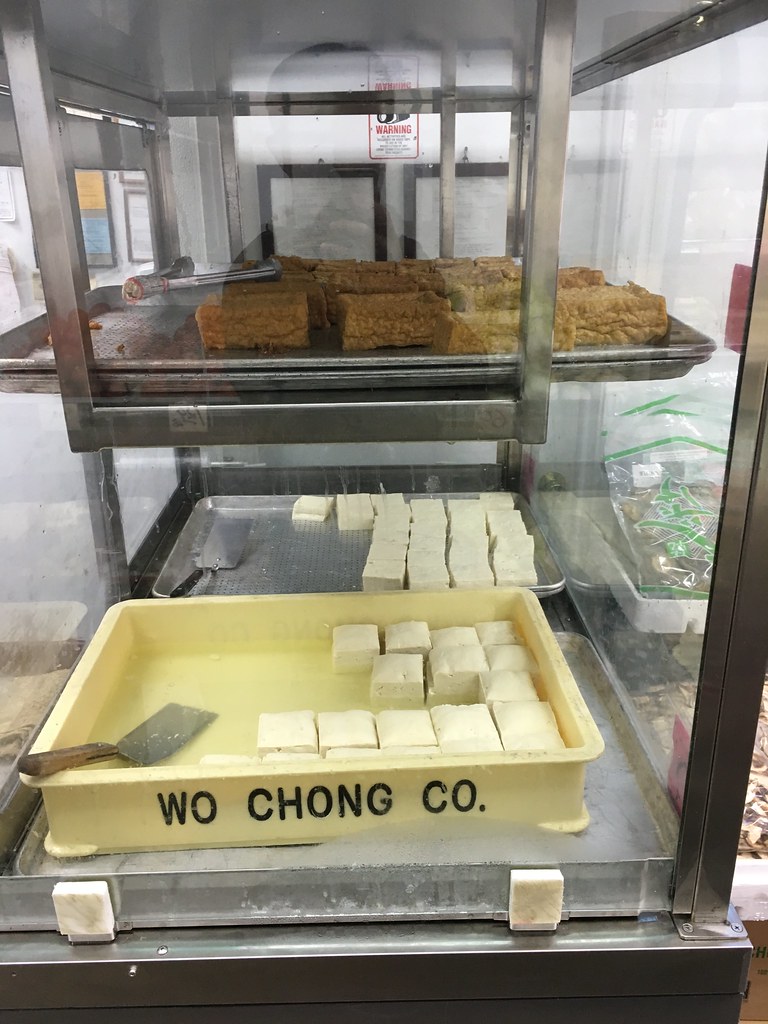 Fresh tofu for sale at Wo Chong, Chinatown, San Francisco.… Flickr