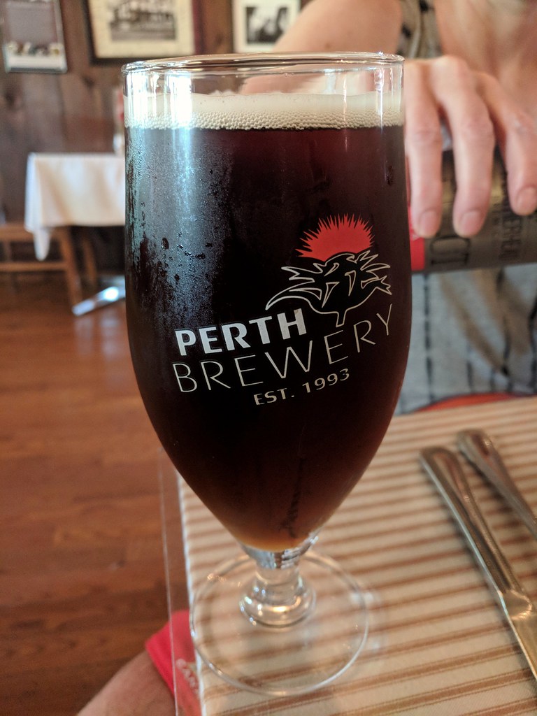 mmmm.....beer Perth Amber Perth Brewery Perth, Ontario jmaxtours