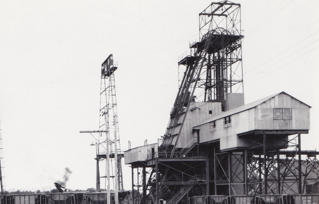 UP Ironwood Bessemer MI RPPC 1930s The ANVIL MINE Shaft Ra… Flickr