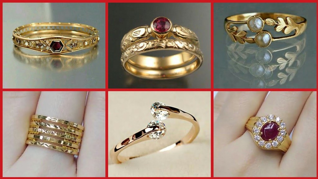 Stylish Gold Ring Designs for Girls Stylish Gold Ring Desi… Flickr