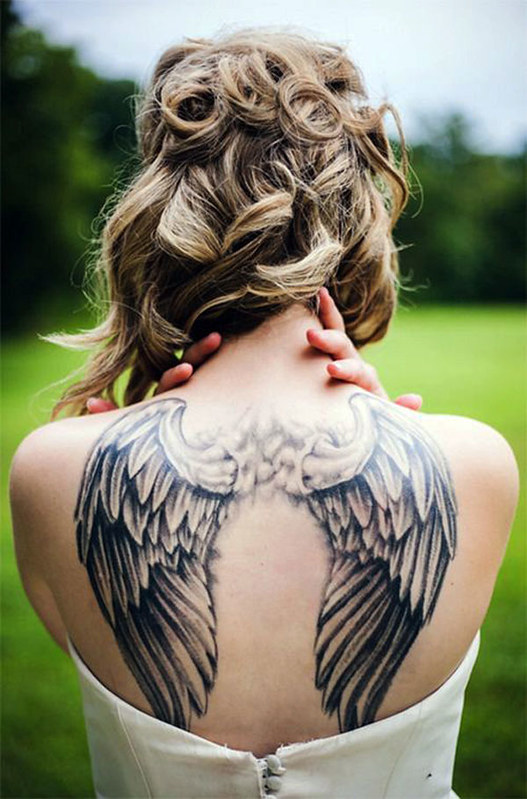 Wing Back Tattoo | Wing Back Tattoo | Planet Tattoos | Flickr
