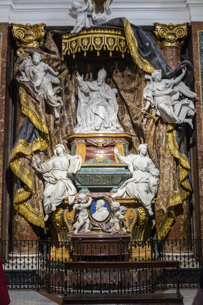 Autel L'église SaintIgnace deLoyola, à Rome. Hubert Guyon Flickr