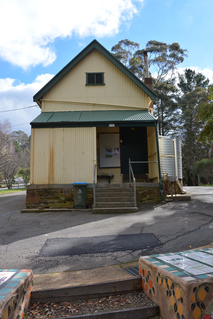 Entrance to the Cherryville single storey classroom State … Flickr