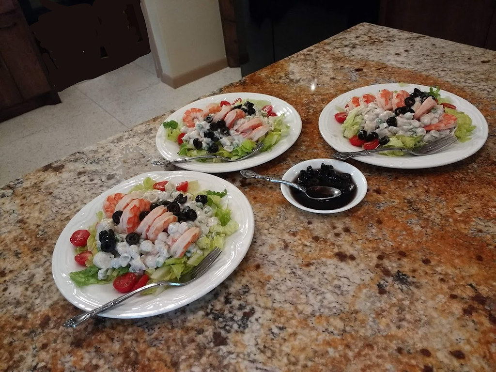 Salads Lunch with my cousins at her house. I made cold pas… Flickr