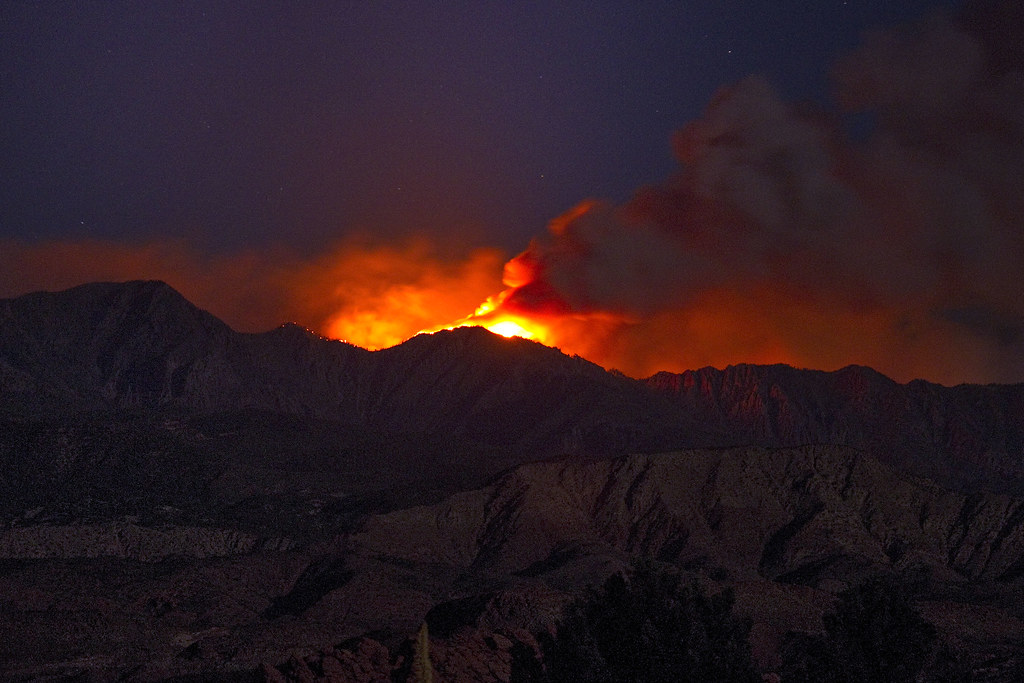 Pine Valley (West Valley) Fire, started June 27, 201 Flickr