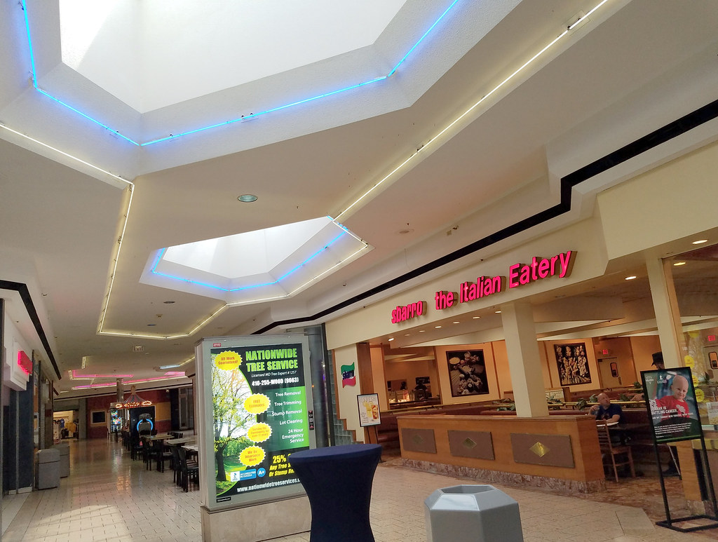 Food Court Wing at Marley Station feat. Sbarro The Caldor Rainbow