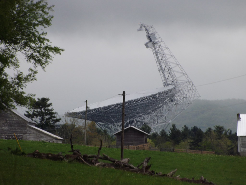 Greenbank Observatory As seen from WV 66 on the way to Cas… Flickr