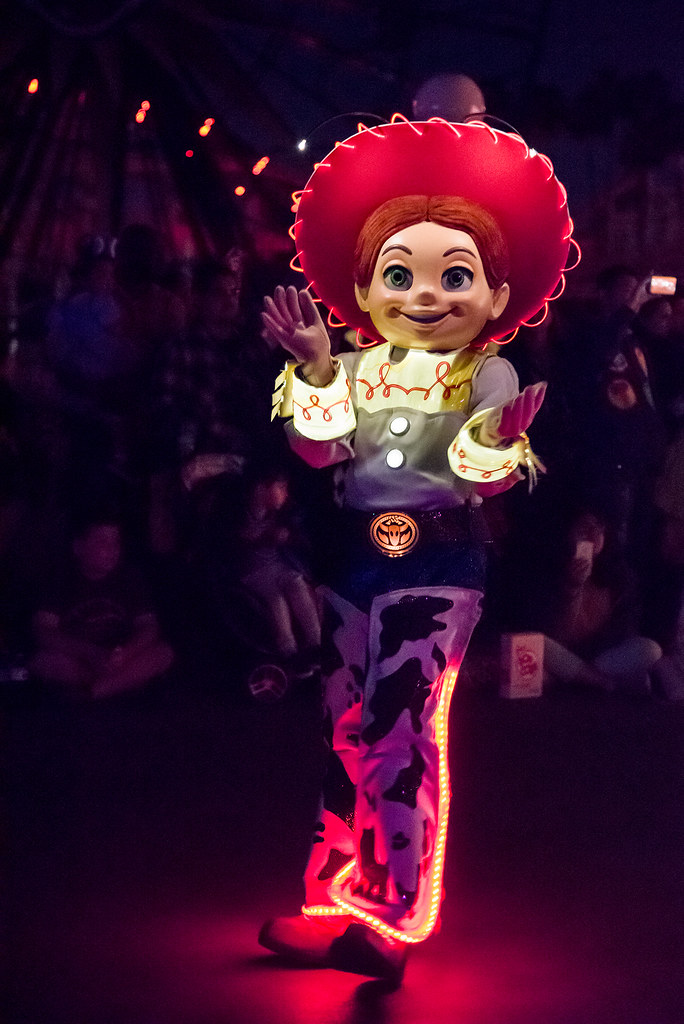 Jessie in Paint the Night Disney California Adventure Flickr