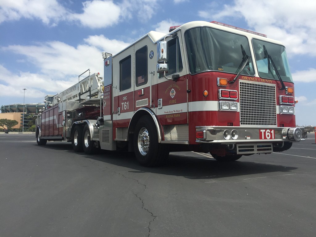 Orange County Fire Authority New Truck 61 Joshua De vault Flickr