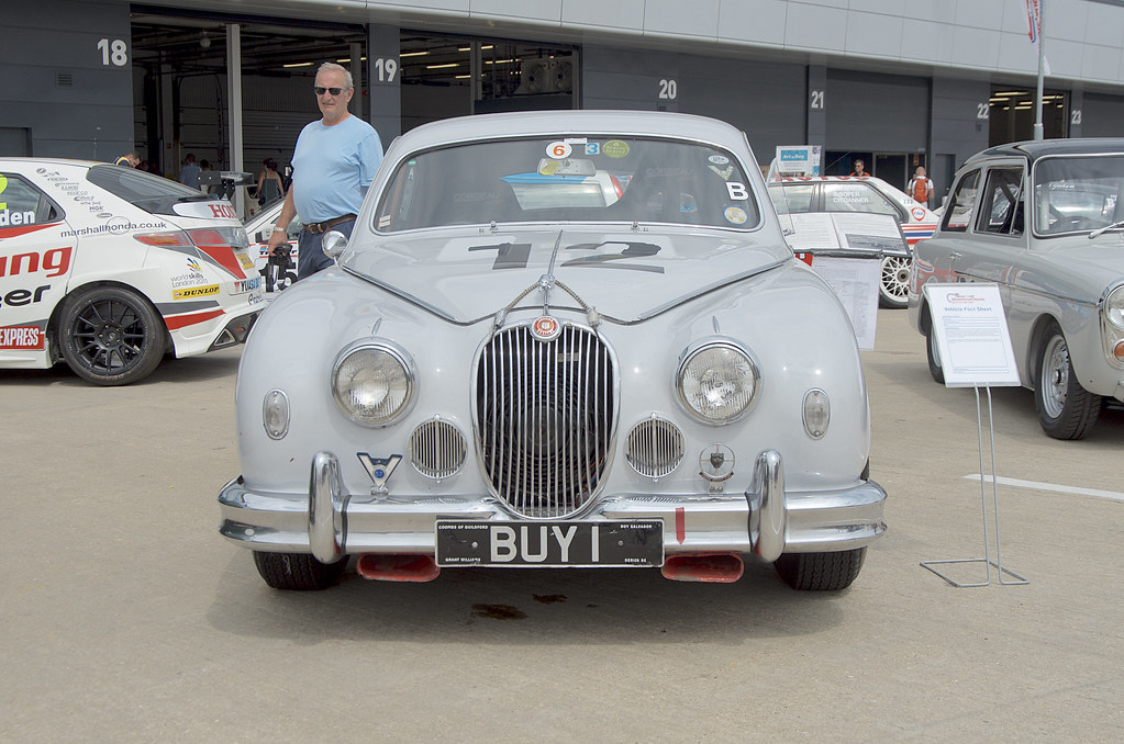 Jaguar Mk2 saloon race car Coombs of Guildford entered Jag… Flickr