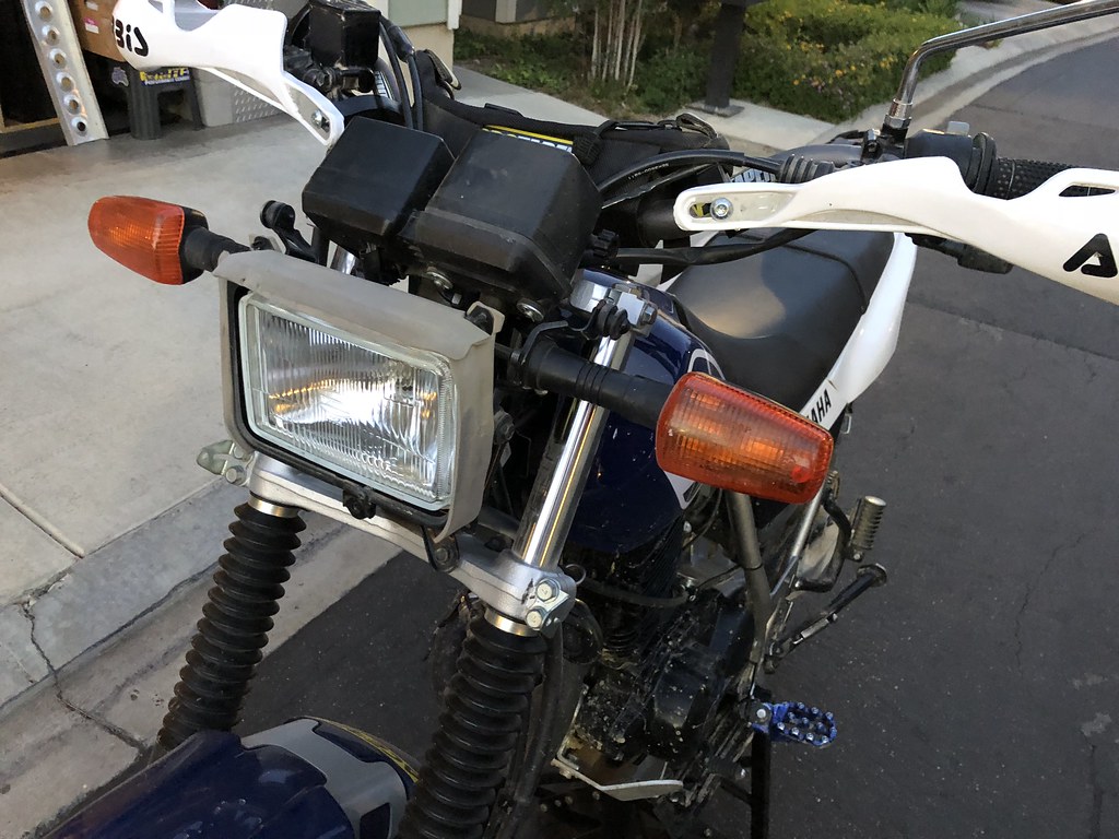 JNS Engineering Yamaha TW200 LED Headlight Upgraded the st… Flickr