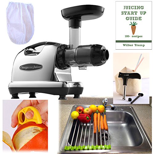 Omega 8006 Juicer + Accessory Pack3! + Folding Drain Rack … Flickr