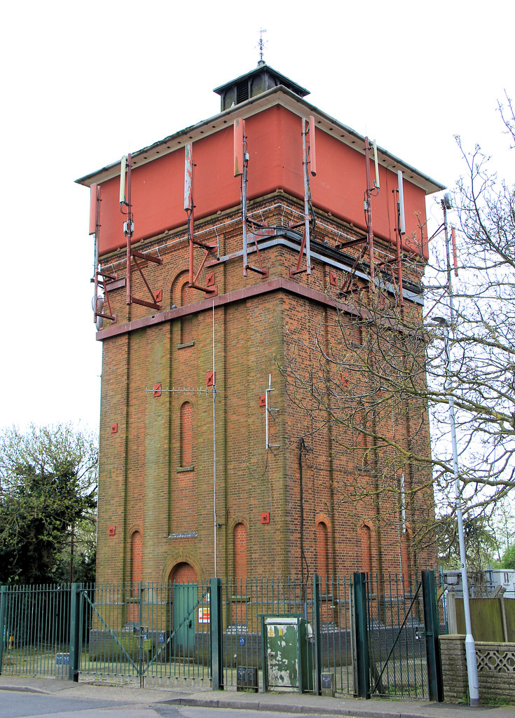 Water tower Known as the Wivenhoe water tower, it now seem… Flickr