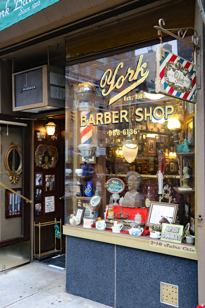 York Barber Shop 981 Lexington Avenue, New York NY 10021. … Flickr