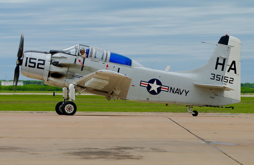N65164 EA1E (BuNo 135152) Dyess AFB Airshow 2010 Bureau … Flickr