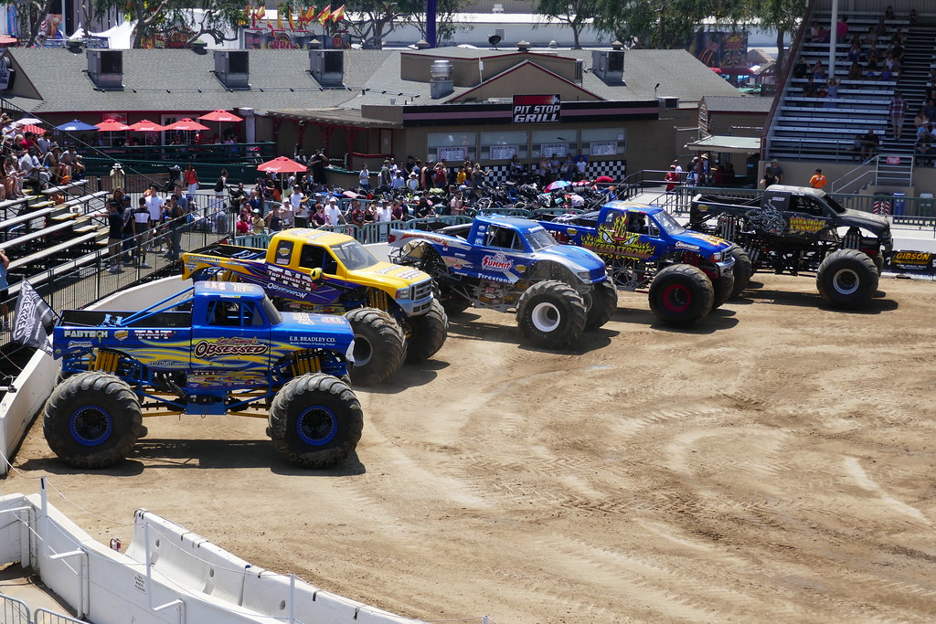 2018 OC Fair Monster Truck Show Lineup Obsessed, TNT, Bi… Flickr