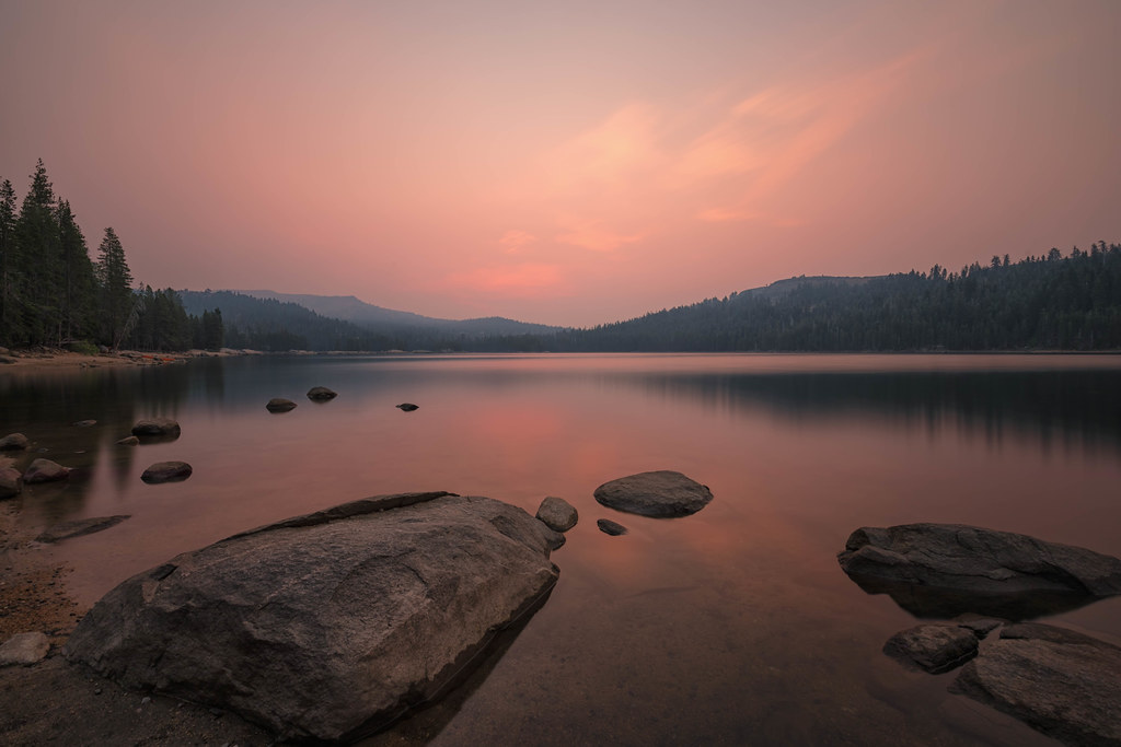 Sunrise, Lake Alpine Lake Alpine, California Michael LevineClark