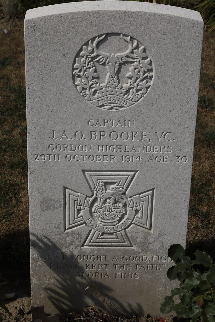 ZANTVOORDE BRITISH CEMETERY. Captain JAMES ANSON OTHO BROO… Flickr