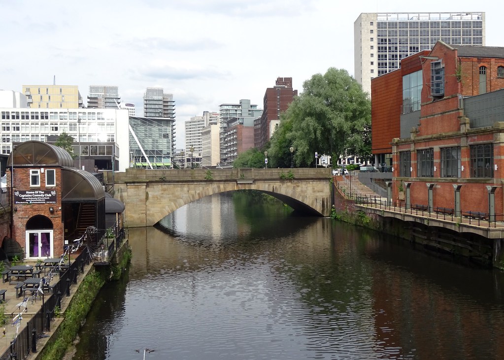 Bridge Street Bridge & River Irwell, Manchester & Salford Flickr