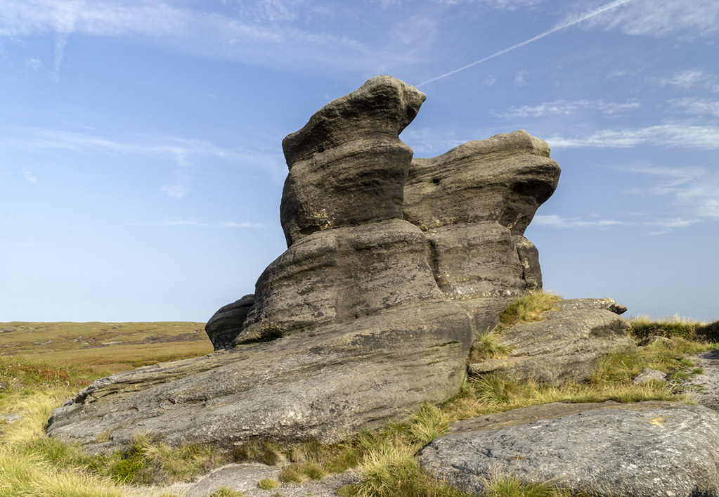 Pym Chair Pym Chair, a gritstone tor near the Woolpacks on… Flickr