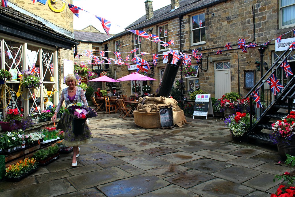Pateley Bridge in Nidderdale JauntyJane Flickr