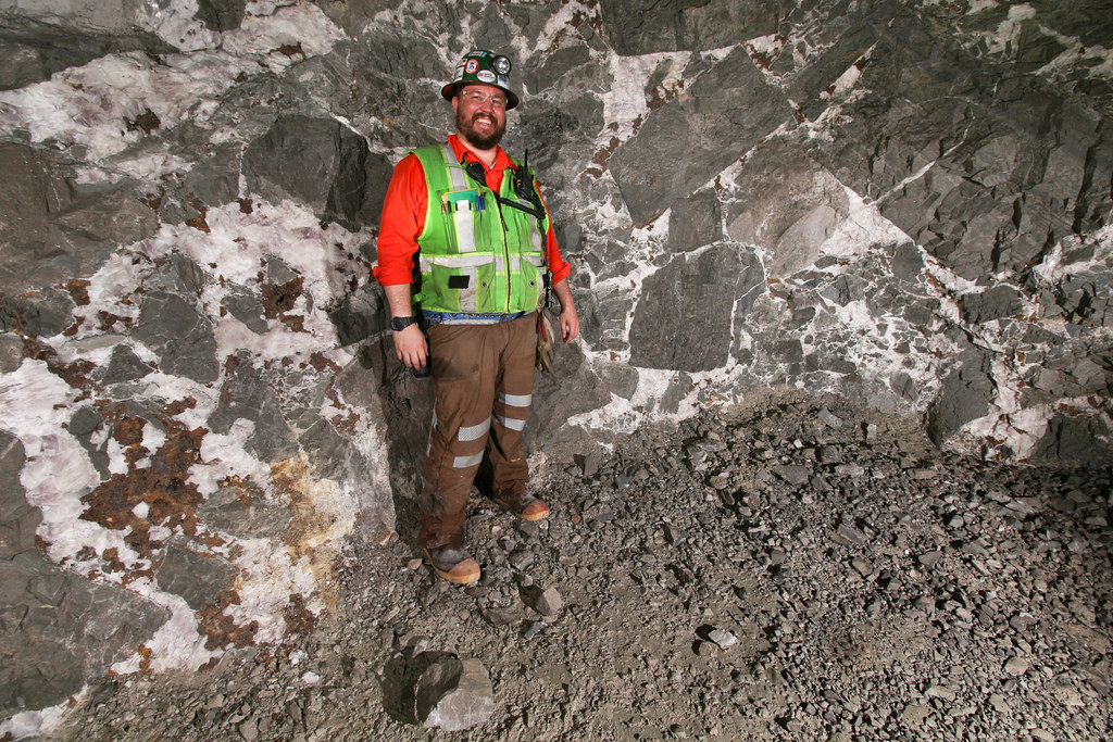 Eric Coburn, mineralized breccia, Nyrstar's Cumberland zinc mine, Smith