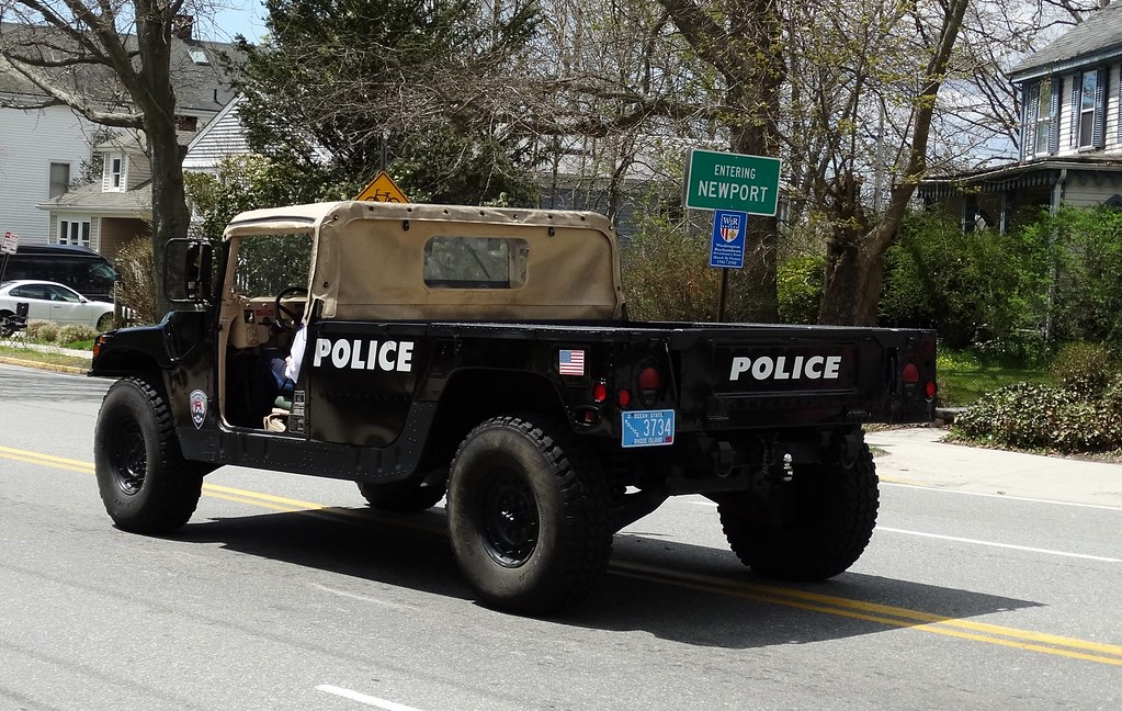 Hopkinton, Rhode Island Police Humvee (4) rwcar4 Flickr