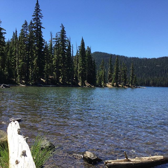 Doris lake on the Six Lakes trail here in central Oregon Flickr